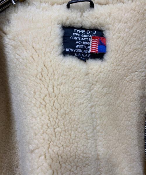 WESTOP（ウィーストップ）WESTOP (ウィーストップ) B-3フライトジャケット ブラウン サイズ:SIZE 40の古着・服飾アイテム