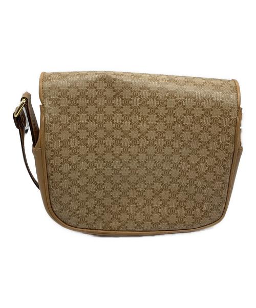 CELINE（セリーヌ）CELINE (セリーヌ) マカダム　ショルダーバッグ ブラウンの古着・服飾アイテム