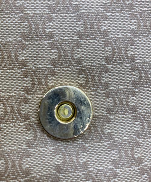 CELINE（セリーヌ）CELINE (セリーヌ) マカダム　ショルダーバッグ ブラウンの古着・服飾アイテム