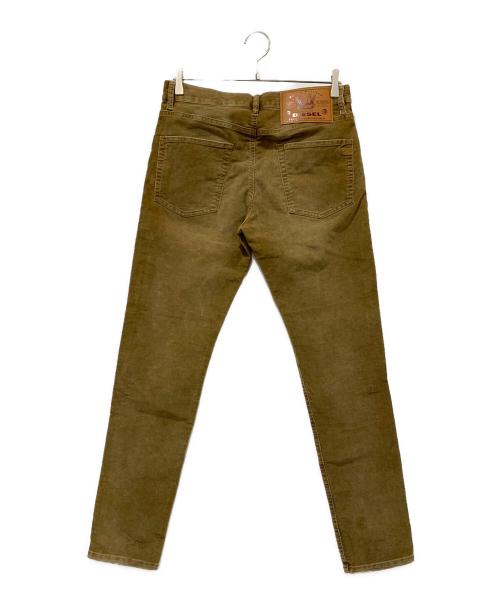 DIESEL（ディーゼル）DIESEL (ディーゼル) D-STRUKT　コーデュロイパンツ ブラウン サイズ:SIZE 76cm (W30)の古着・服飾アイテム