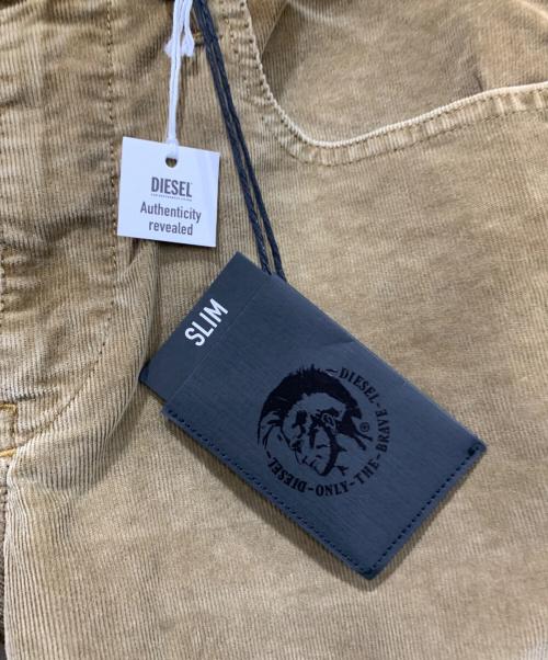DIESEL（ディーゼル）DIESEL (ディーゼル) D-STRUKT　コーデュロイパンツ ブラウン サイズ:SIZE 76cm (W30)の古着・服飾アイテム