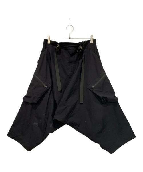 NOSUCISM（ノスシズム）NOSUCISM (ノスシズム) ナイロンサルエルパンツ ブラック サイズ:SIZE Mの古着・服飾アイテム