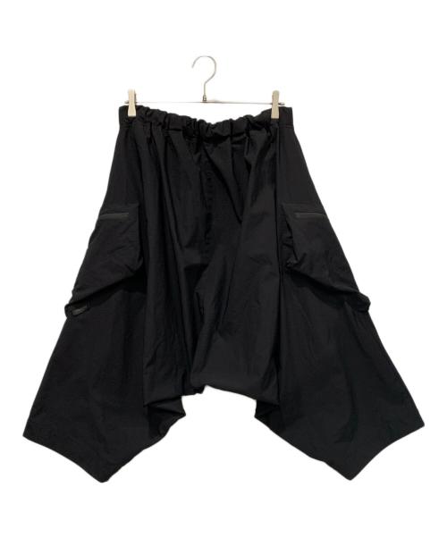 NOSUCISM（ノスシズム）NOSUCISM (ノスシズム) ナイロンサルエルパンツ ブラック サイズ:SIZE Mの古着・服飾アイテム