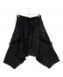 NOSUCISM (ノスシズム) ナイロンサルエルパンツ ブラック サイズ:SIZE M：7000円