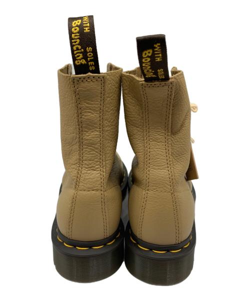 Dr.Martens（ドクターマーチン）Dr.Martens (ドクターマーチン) PASCAL VIRGINIA 8ホールブーツ ベージュ サイズ:UK4の古着・服飾アイテム