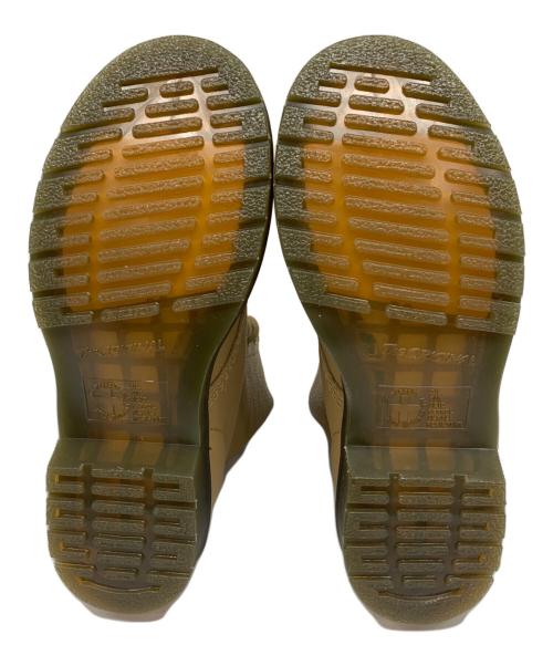 Dr.Martens（ドクターマーチン）Dr.Martens (ドクターマーチン) PASCAL VIRGINIA 8ホールブーツ ベージュ サイズ:UK4の古着・服飾アイテム