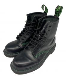 Dr.Martens（ドクターマーチン）の古着「8ホールブーツ」｜ブラック×グリーン