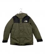 THE NORTH FACEザ ノース フェイス）の古着「マウンテンダウンジャケット」｜オリーブ×ブラック