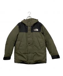 THE NORTH FACE（ザ ノース フェイス）の古着「マウンテンダウンジャケット」｜オリーブ×ブラック