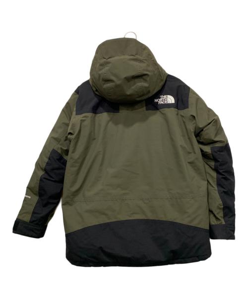 THE NORTH FACE（ザ ノース フェイス）THE NORTH FACE (ザ ノース フェイス) マウンテンダウンジャケット オリーブ×ブラック サイズ:Mサイズの古着・服飾アイテム