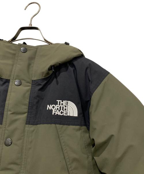 THE NORTH FACE（ザ ノース フェイス）THE NORTH FACE (ザ ノース フェイス) マウンテンダウンジャケット オリーブ×ブラック サイズ:Mサイズの古着・服飾アイテム