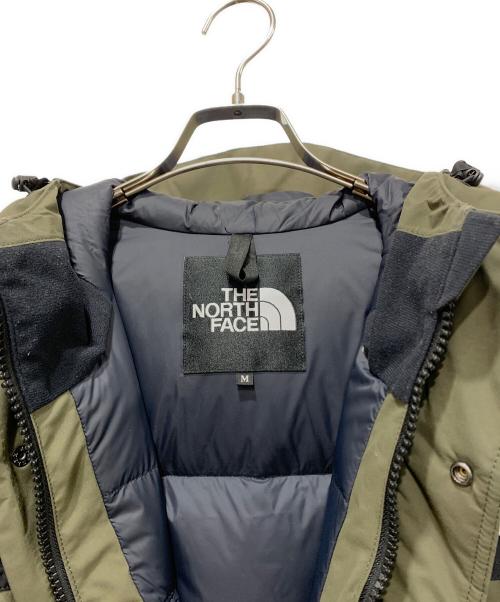THE NORTH FACE（ザ ノース フェイス）THE NORTH FACE (ザ ノース フェイス) マウンテンダウンジャケット オリーブ×ブラック サイズ:Mサイズの古着・服飾アイテム