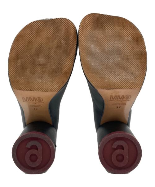 MM6 Maison Margiela（エムエムシックスメゾンマルジェラ）MM6 Maison Margiela (エムエムシックスメゾンマルジェラ) ショートブーツ ブラック サイズ:37の古着・服飾アイテム