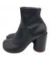 MM6 Maison Margiela (エムエムシックスメゾンマルジェラ) ショートブーツ ブラック サイズ:37：20000円