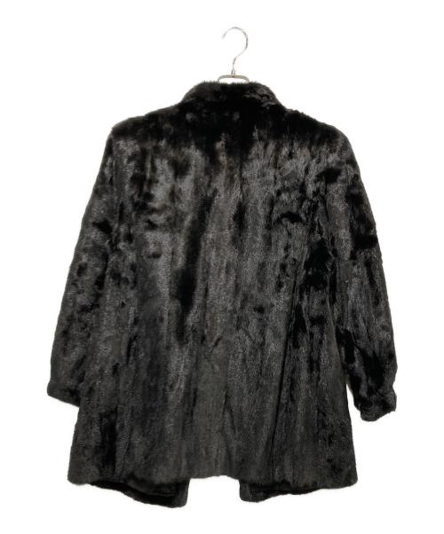 SAGA MINK（サガミンク）SAGA MINK (サガミンク) ファーコート ブラック サイズ:SIZE 15の古着・服飾アイテム