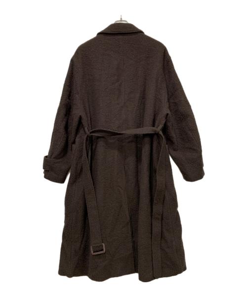 stein（シュタイン）stein (シュタイン) OVERSIZED BLANKET COAT ブラウン サイズ:Sサイズの古着・服飾アイテム