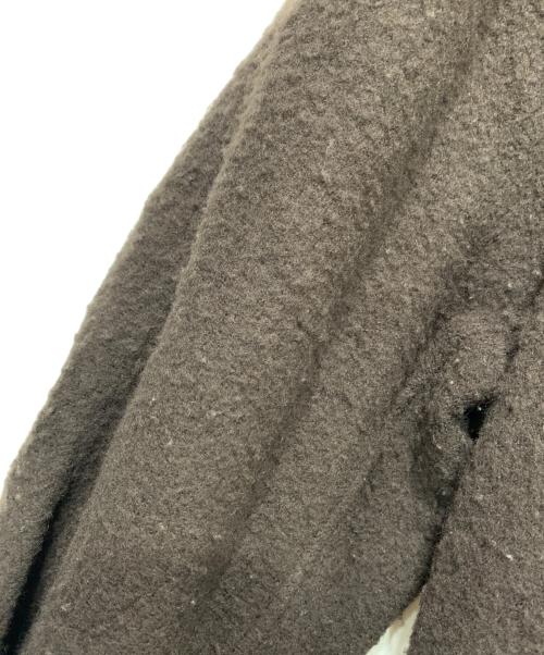 stein（シュタイン）stein (シュタイン) OVERSIZED BLANKET COAT ブラウン サイズ:Sサイズの古着・服飾アイテム