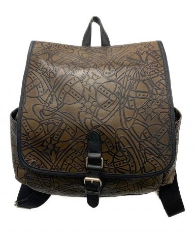 ヴィヴィアンウエストウッド　アーサーリュック　ブラウンレザー 中古・古着通販】Vivienne Westwood (ヴィヴィアンウエストウッド