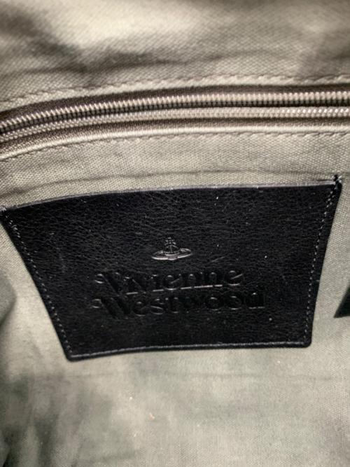 Vivienne Westwood（ヴィヴィアンウエストウッド）Vivienne Westwood (ヴィヴィアンウエストウッド) アーサーリュック ブラウン×ブラックの古着・服飾アイテム