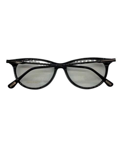 TOM FORD（トムフォード）TOM FORD (トムフォード) 伊達眼鏡 ブラック×ゴールドの古着・服飾アイテム
