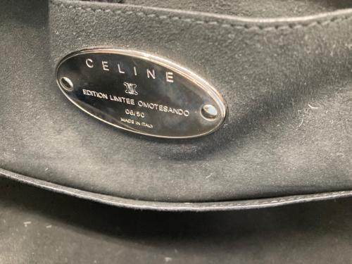 CELINE（セリーヌ）CELINE (セリーヌ) ハンドバッグ ホワイト×ブラックの古着・服飾アイテム