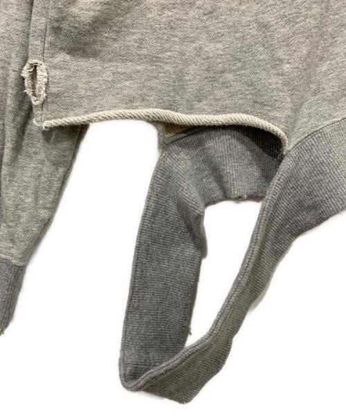 MIHARA YASUHIRO（ミハラヤスヒロ）MIHARA YASUHIRO (ミハラヤスヒロ) クルーネックスウェット グレー サイズ:SIZE 36の古着・服飾アイテム
