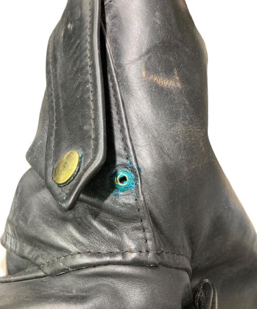 Aero LEATHER（エアロレザー）Aero LEATHER (エアロレザー) ホースハイドダブルライダース ブラック サイズ:SIZE 34の古着・服飾アイテム