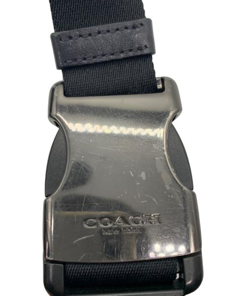 COACH（コーチ）COACH (コーチ) DISNEY (ディズニー) ボディバッグ ブラック×ブルーの古着・服飾アイテム