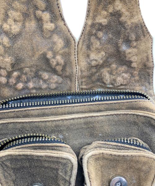 KMRII（ケムリ）KMRII (ケムリ) 5連　ウエストポーチ ベージュの古着・服飾アイテム