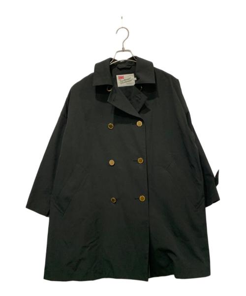 Traditional Weatherwear（トラディショナルウェザーウェア）Traditional Weatherwear (トラディショナルウェザーウェア) マールトン ダブル コート ブラック サイズ:SIZE 34の古着・服飾アイテム