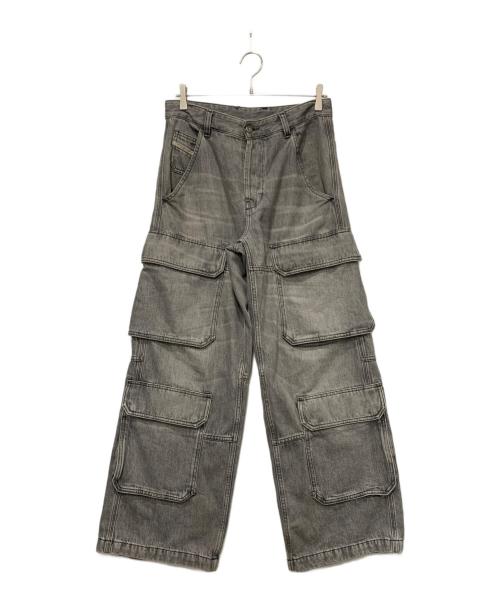 DIESEL（ディーゼル）DIESEL (ディーゼル) D-TOUCH-CARGO グレー サイズ:W26の古着・服飾アイテム