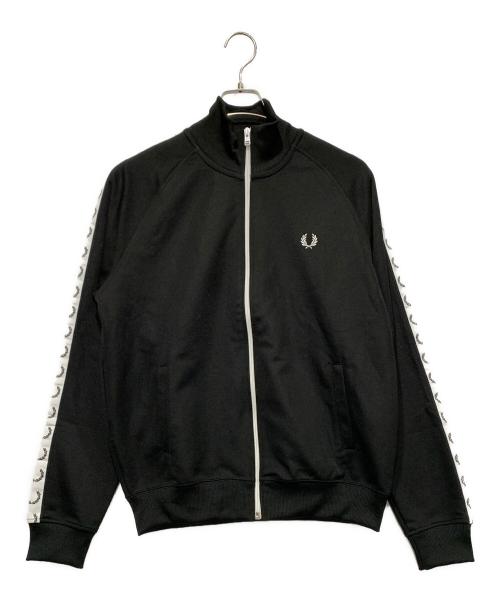 FRED PERRY（フレッドペリー）FRED PERRY (フレッドペリー) Taped Track Jacket ブラック サイズ:Mサイズ 未使用品の古着・服飾アイテム