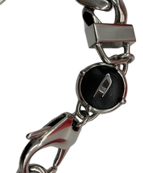 DIESEL（ディーゼル）DIESEL (ディーゼル) ブレスレット シルバーカラーの古着・服飾アイテム