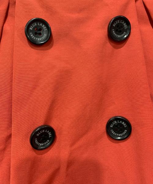 BLUE LABEL CRESTBRIDGE（ブルーレーベルクレストブリッジ）BLUE LABEL CRESTBRIDGE (ブルーレーベルクレストブリッジ) スカート レッド サイズ:SIZE 38の古着・服飾アイテム