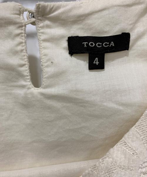 TOCCA（トッカ）TOCCA (トッカ) ノースリーブワンピース ベージュ サイズ:SIZE 4の古着・服飾アイテム