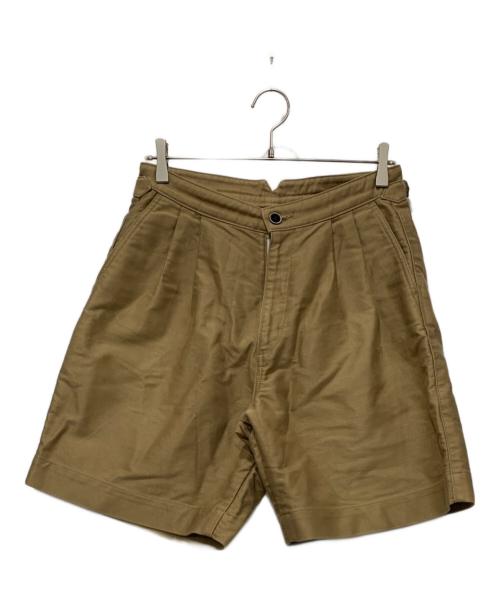 AURALEE（オーラリー）AURALEE (オーラリー) ハーフパンツ ブラウン サイズ:SIZE 4の古着・服飾アイテム