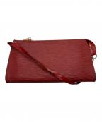 LOUIS VUITTONルイ ヴィトン）の古着「エピ　ポシェット」｜レッド