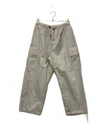ATON（エイトン）の古着「カーゴパンツ」｜グレー