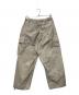 ATON (エイトン) カーゴパンツ グレー サイズ:SIZE 4：15000円