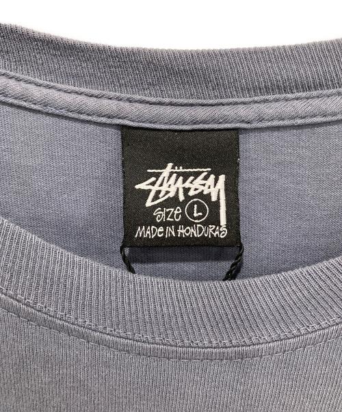 stussy（ステューシー）stussy (ステューシー) SURFWALK TEE ブルー サイズ:SIZE Lの古着・服飾アイテム