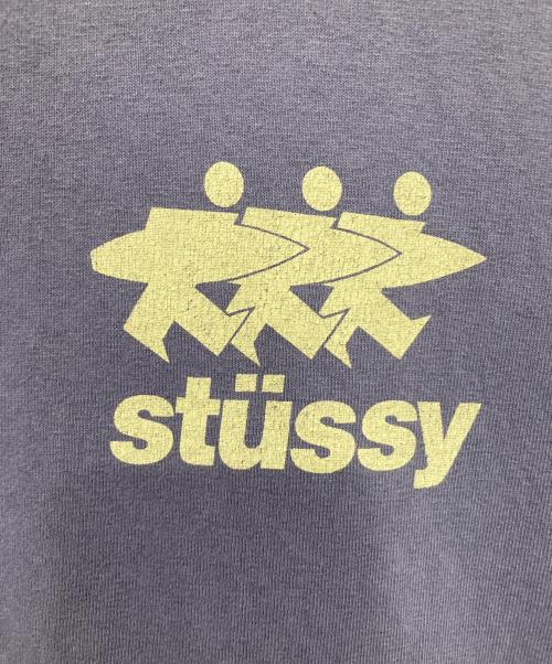 stussy（ステューシー）stussy (ステューシー) SURFWALK TEE ブルー サイズ:SIZE Lの古着・服飾アイテム