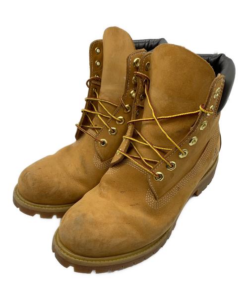 Timberland（ティンバーランド）Timberland (ティンバーランド) イエローブーツ キャメル サイズ:27cmの古着・服飾アイテム
