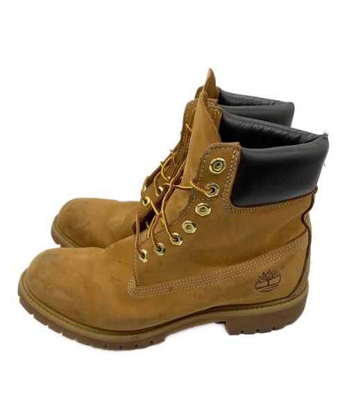 Timberland（ティンバーランド）Timberland (ティンバーランド) イエローブーツ キャメル サイズ:27cmの古着・服飾アイテム