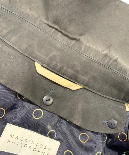 MACKINTOSH PHILOSOPHY（マッキントッシュ フィロソフィー）MACKINTOSH PHILOSOPHY (マッキントッシュ フィロソフィー) ステンカラーコート ネイビー サイズ:SIZE 40の古着・服飾アイテム
