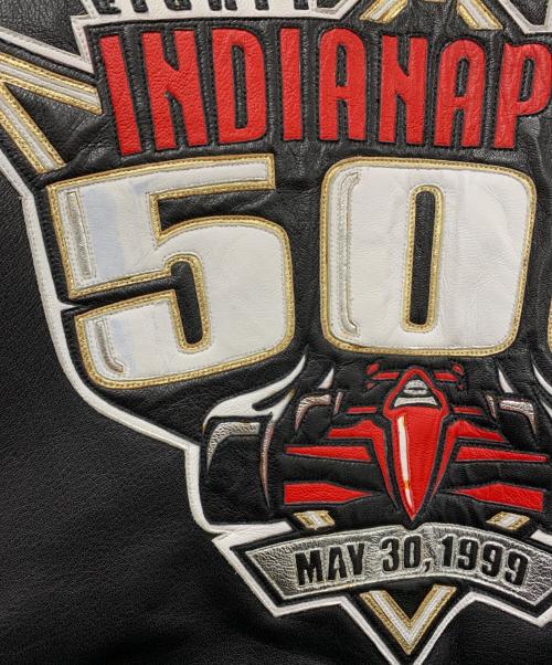 J.H design（ジェイハミルトンデザイン）J.H design (ジェイハミルトンデザイン) レーシングジャケット レッド×ブラック サイズ:XXXLサイズの古着・服飾アイテム