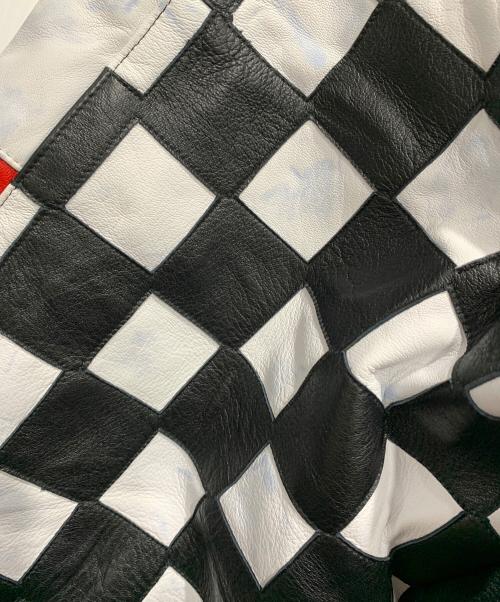 J.H design（ジェイハミルトンデザイン）J.H design (ジェイハミルトンデザイン) レーシングジャケット レッド×ブラック サイズ:XXXLサイズの古着・服飾アイテム