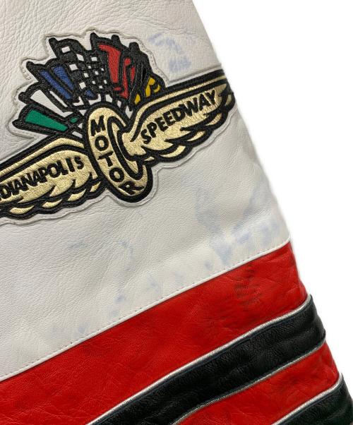 J.H design（ジェイハミルトンデザイン）J.H design (ジェイハミルトンデザイン) レーシングジャケット レッド×ブラック サイズ:XXXLサイズの古着・服飾アイテム