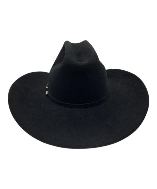 STETSON（ステットソン）STETSON (ステットソン) 8X　中折れハット ブラックの古着・服飾アイテム