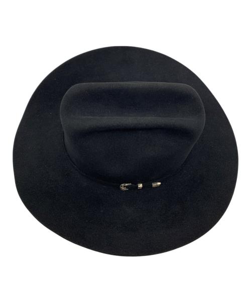 STETSON（ステットソン）STETSON (ステットソン) 8X　中折れハット ブラックの古着・服飾アイテム