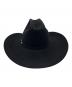 STETSON (ステットソン) 8X　中折れハット ブラック：15000円